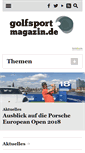 Mobile Screenshot of golfsportmagazin.de